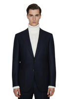 BLAZER MONOPETTO Blu Bagnoli