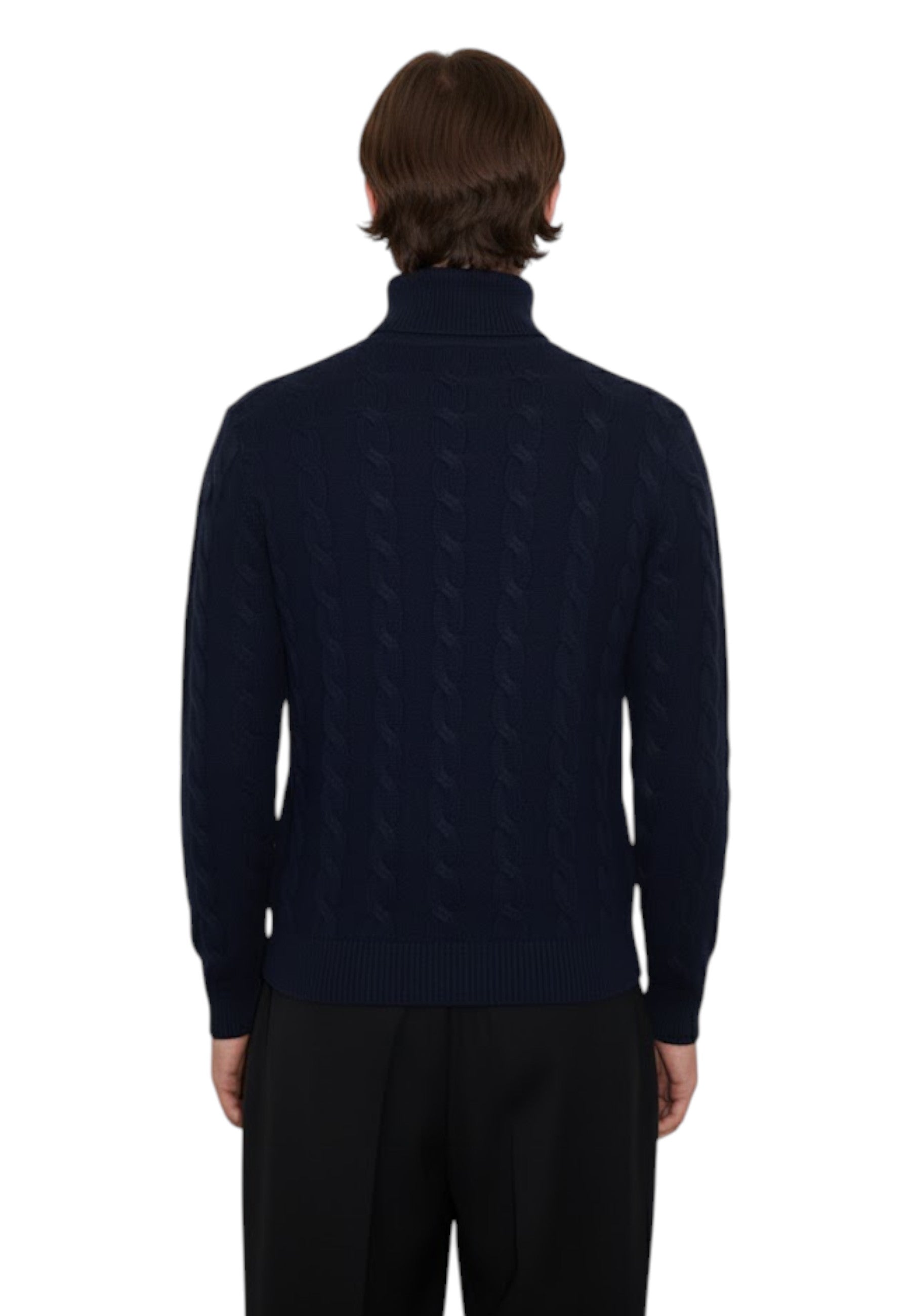 DOLCEVITA MANICA LUNGA Blu Blu Cashmere