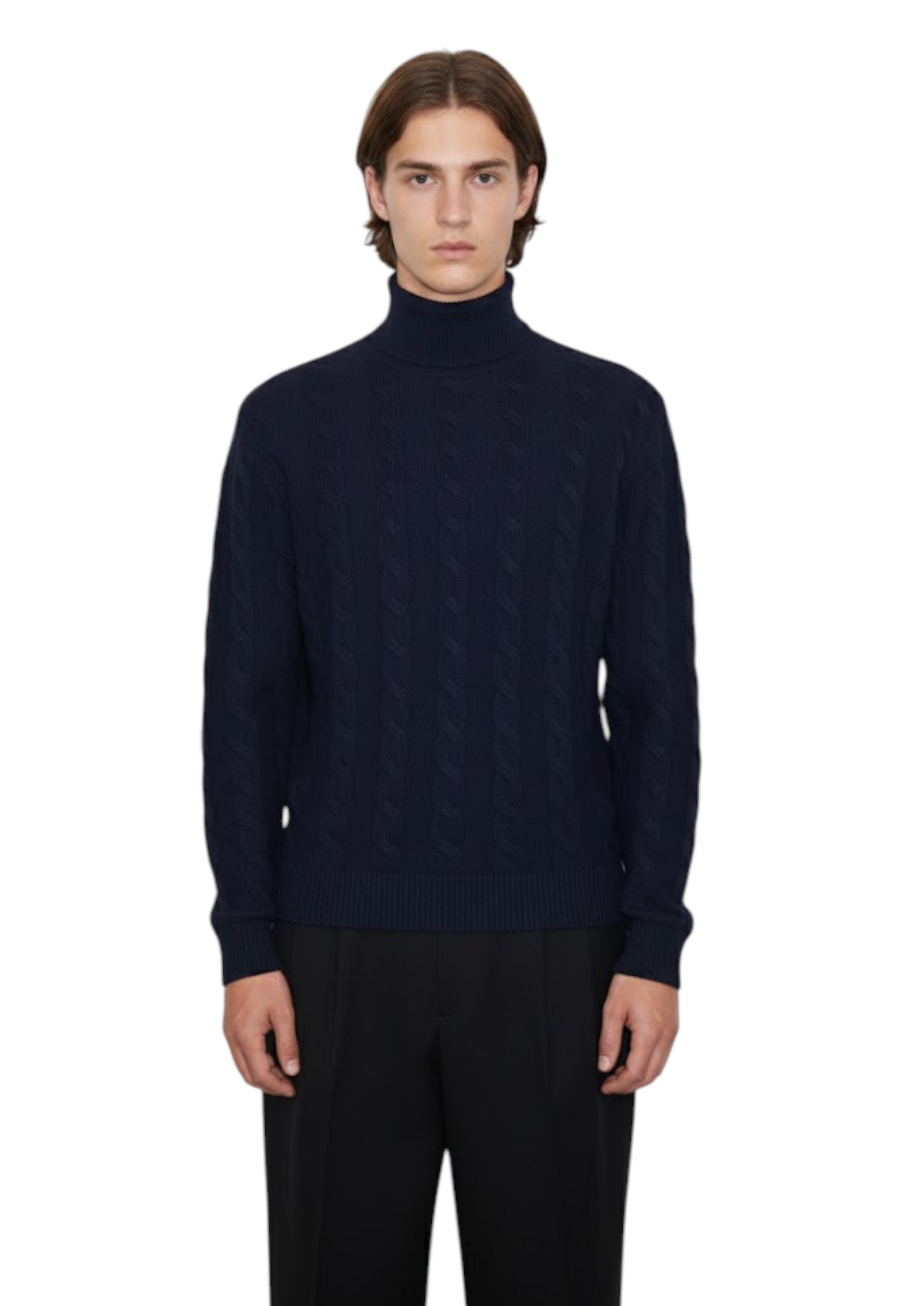 DOLCEVITA MANICA LUNGA Blu Blu Cashmere