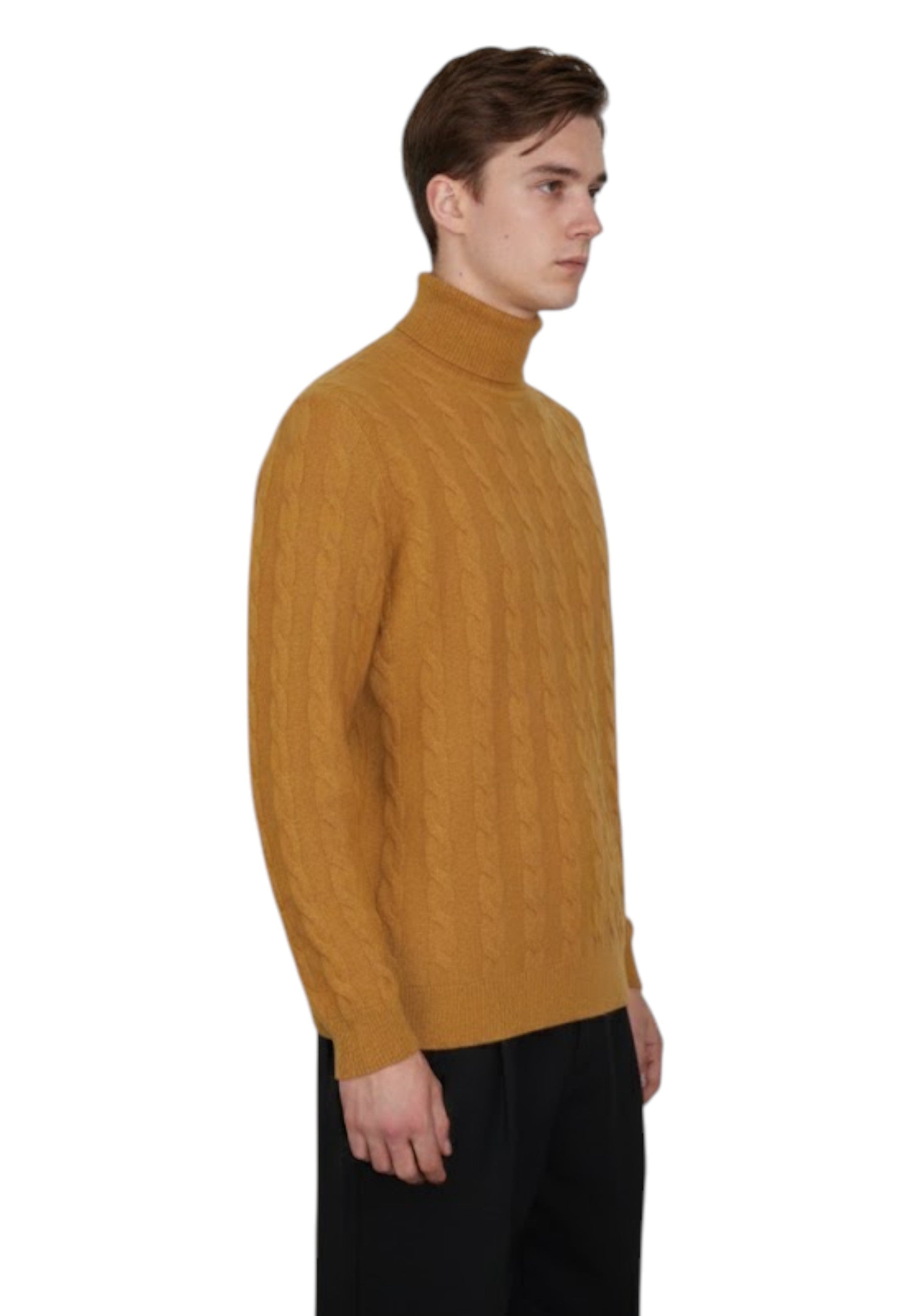 DOLCEVITA MANICA LUNGA Arancione Blu Cashmere