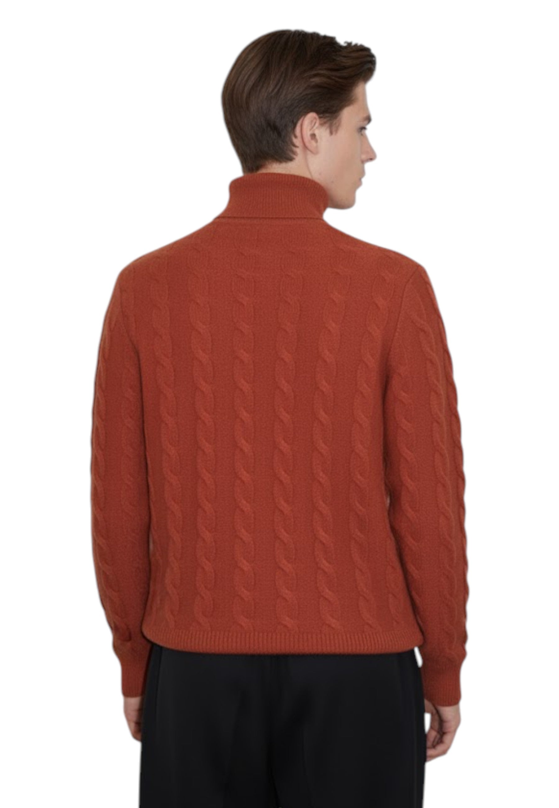 DOLCEVITA MANICA LUNGA Rosso Blu Cashmere