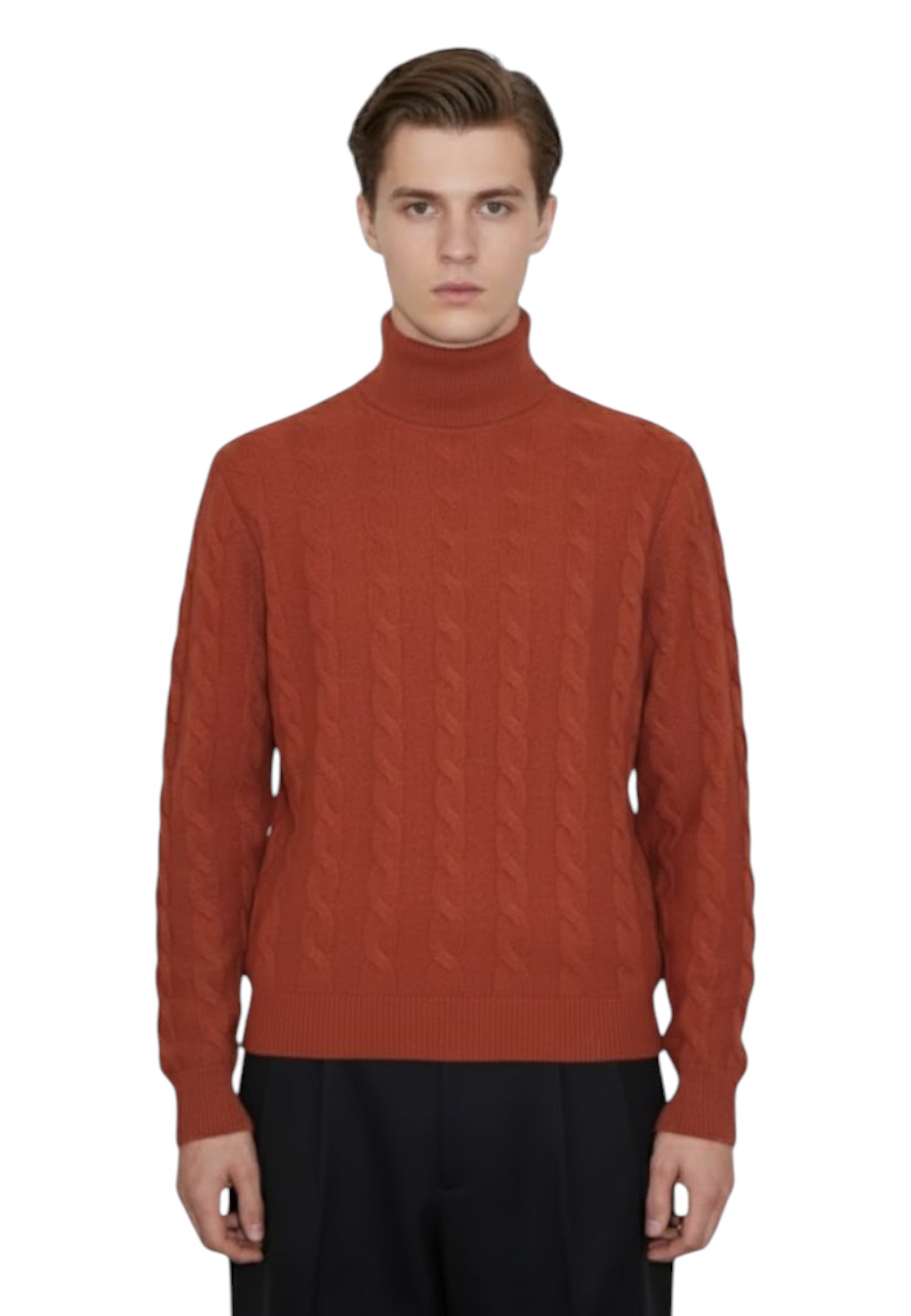 DOLCEVITA MANICA LUNGA Rosso Blu Cashmere