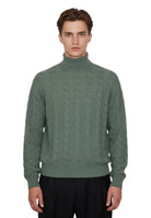 DOLCEVITA MANICA LUNGA Verde Blu Cashmere