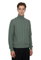 DOLCEVITA MANICA LUNGA Verde Blu Cashmere