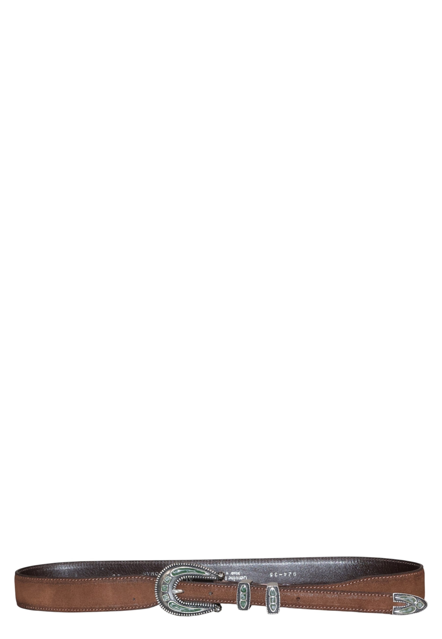 CINTURE Verde Alberto Luti