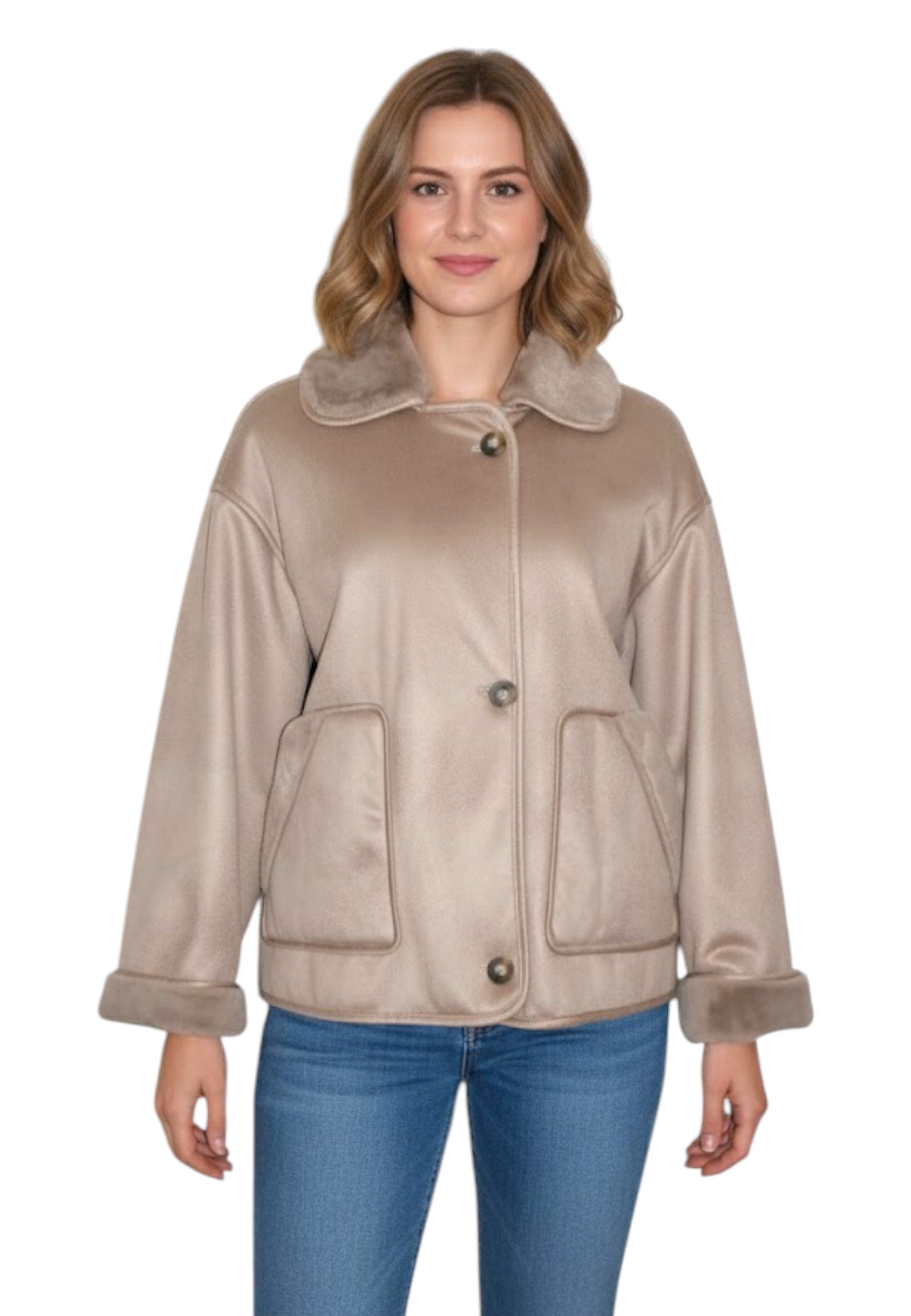 PEACOAT Beige Leon & Loulou