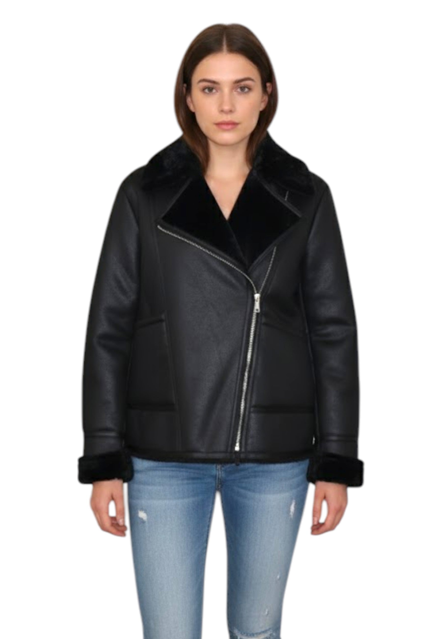 FIELD JACKET Nero Leon & Loulou