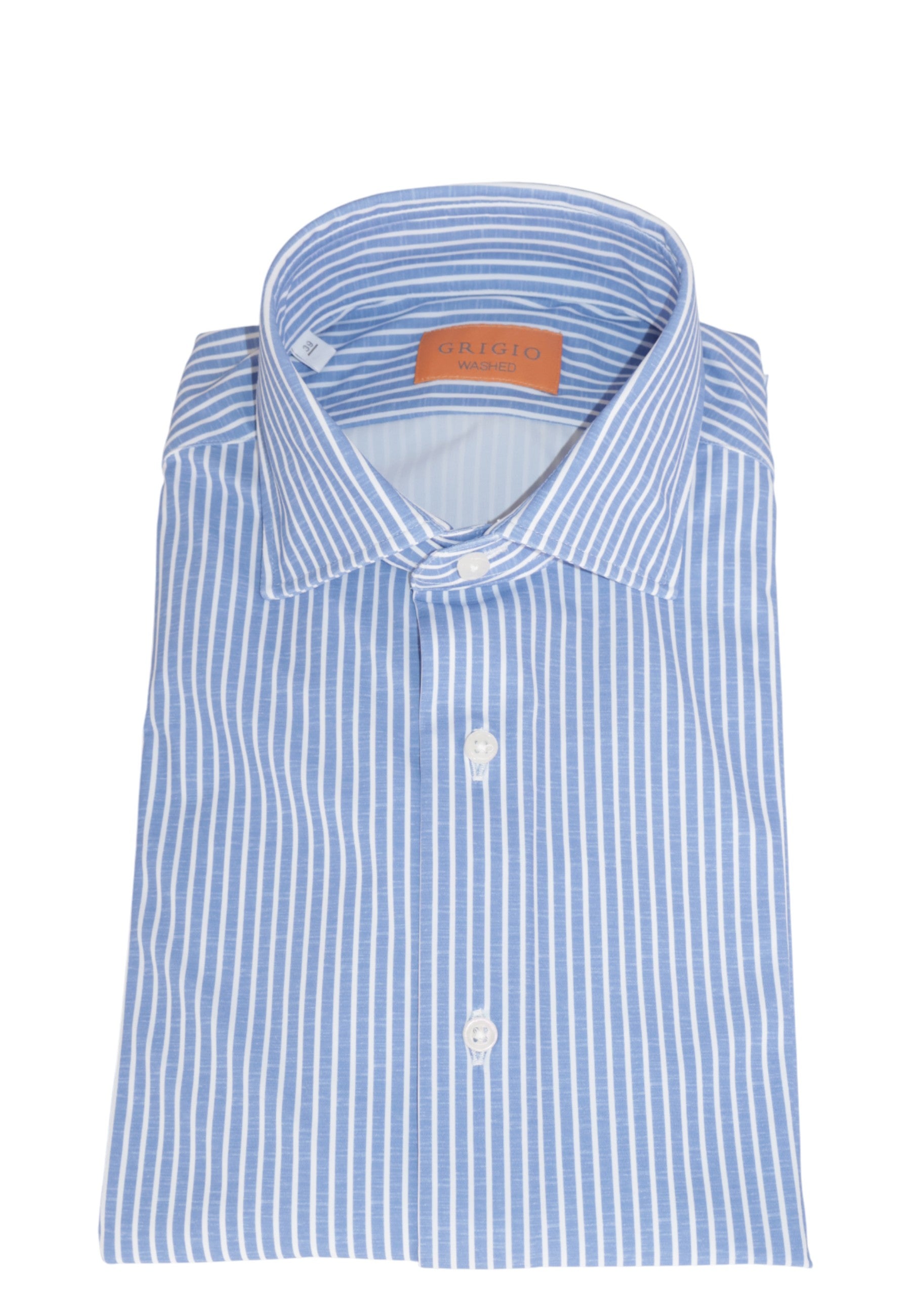 CAMICIE MANICA LUNGA Blu Grigio