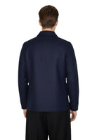 OVER SHIRT Blu Grigio