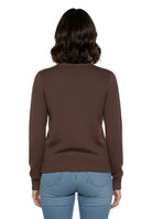 GIROCOLLO MANICA LUNGA Marrone Gran Sasso