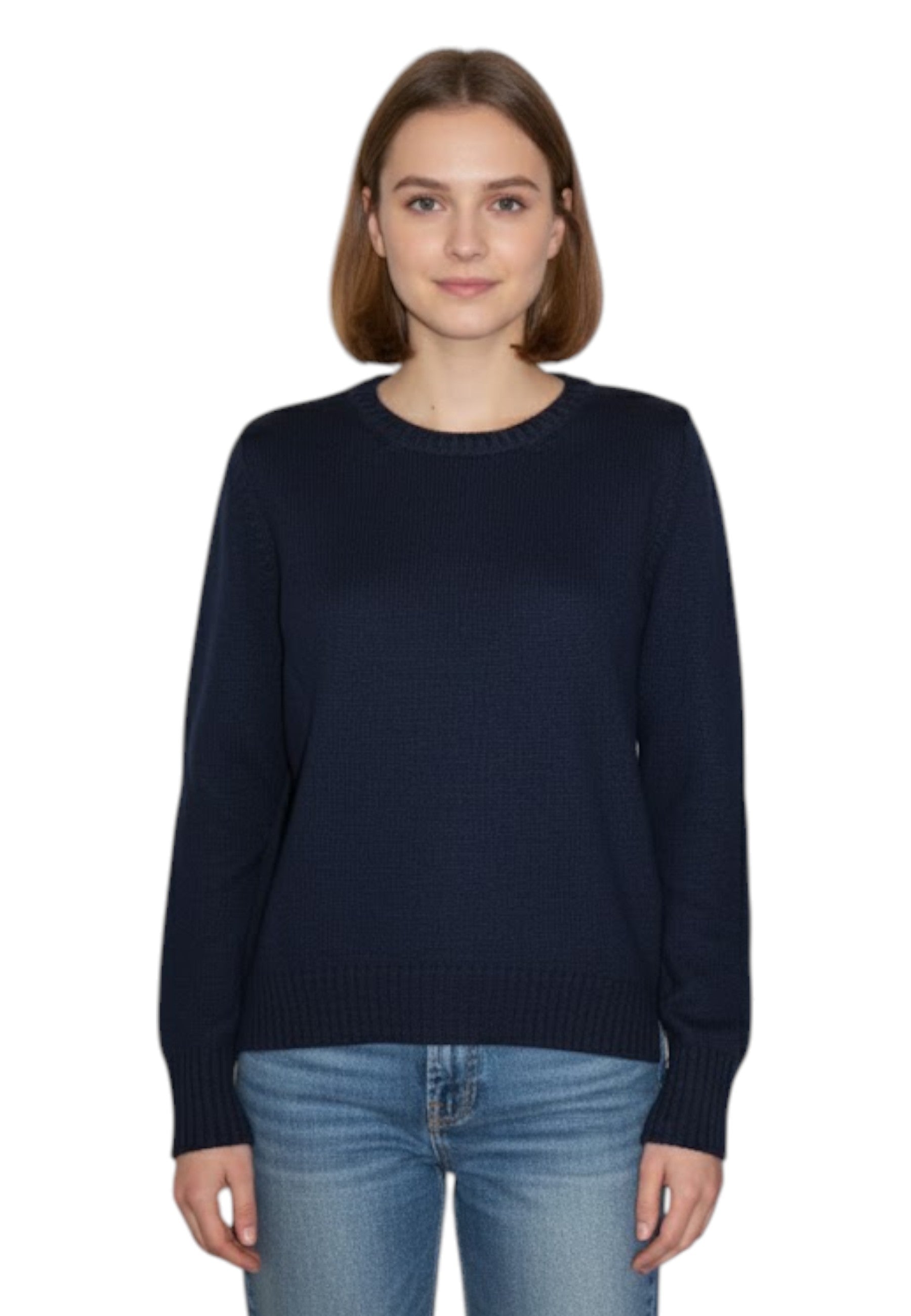 GIROCOLLO MANICA LUNGA Blu Gran Sasso