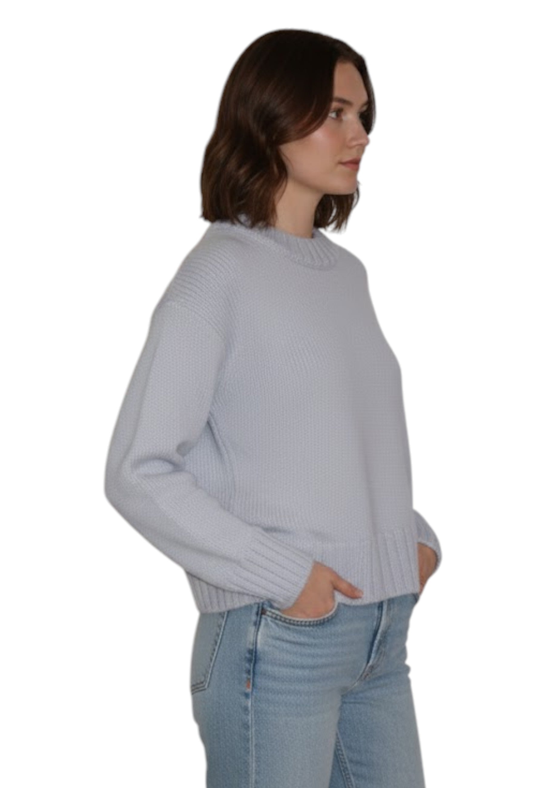 GIROCOLLO MANICA LUNGA Grigio Gran Sasso