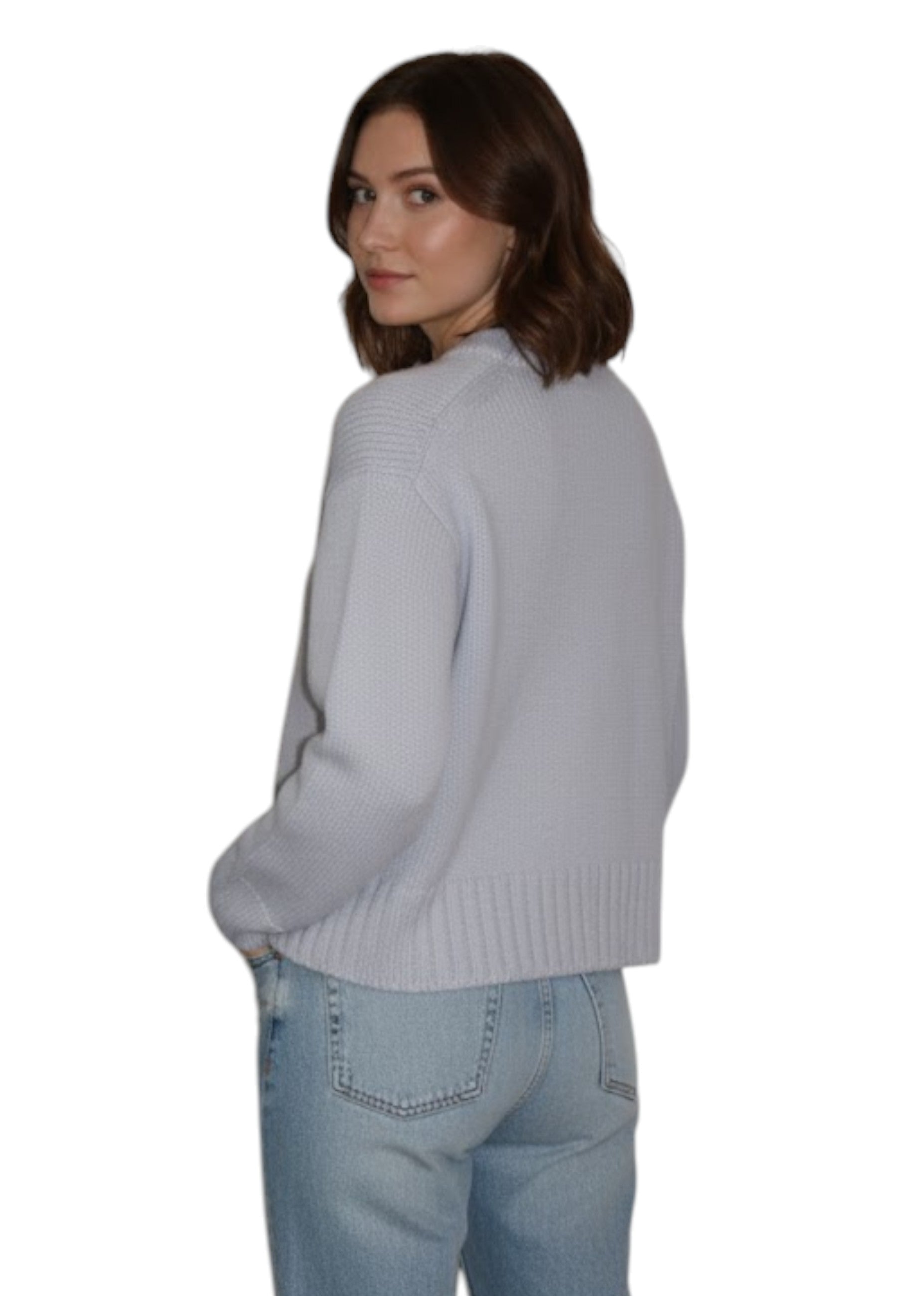 GIROCOLLO MANICA LUNGA Grigio Gran Sasso