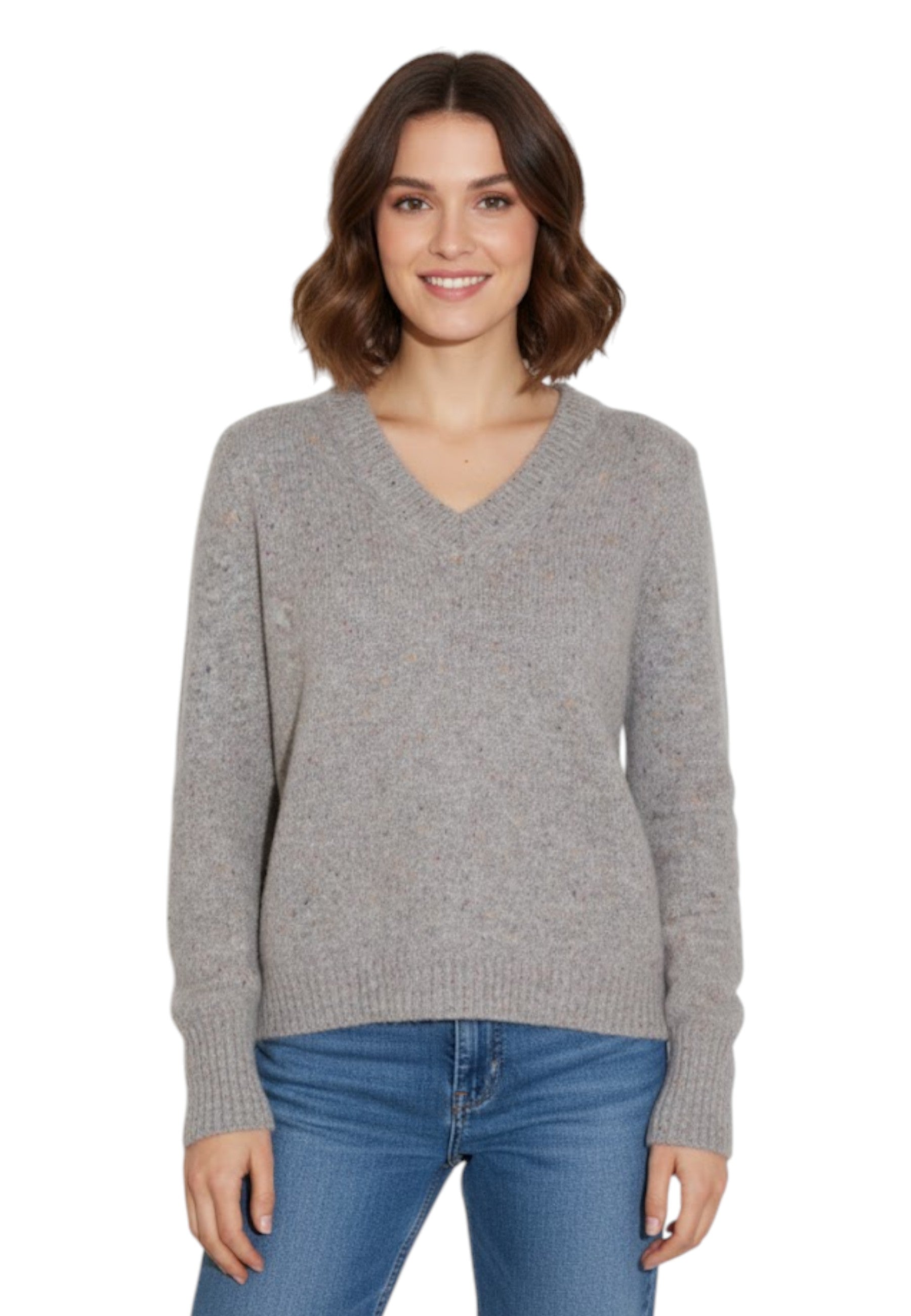 GIROCOLLO MANICA LUNGA Grigio Gran Sasso