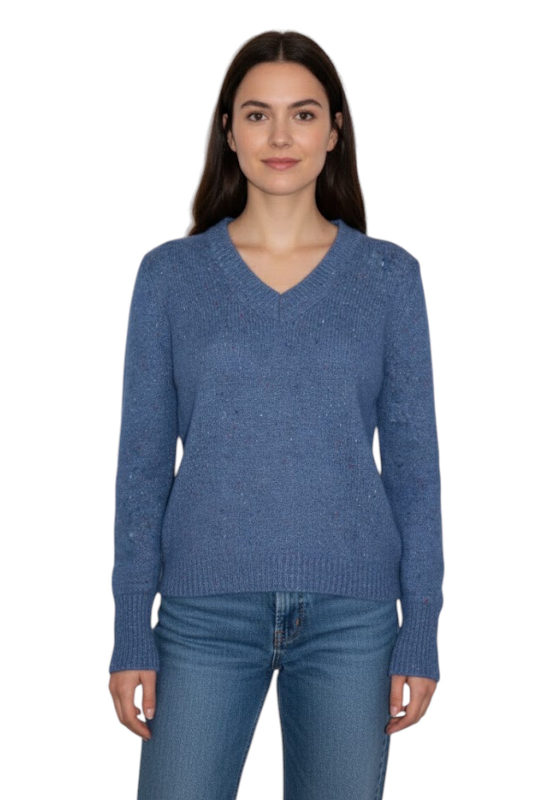 GIROCOLLO MANICA LUNGA Blu Gran Sasso