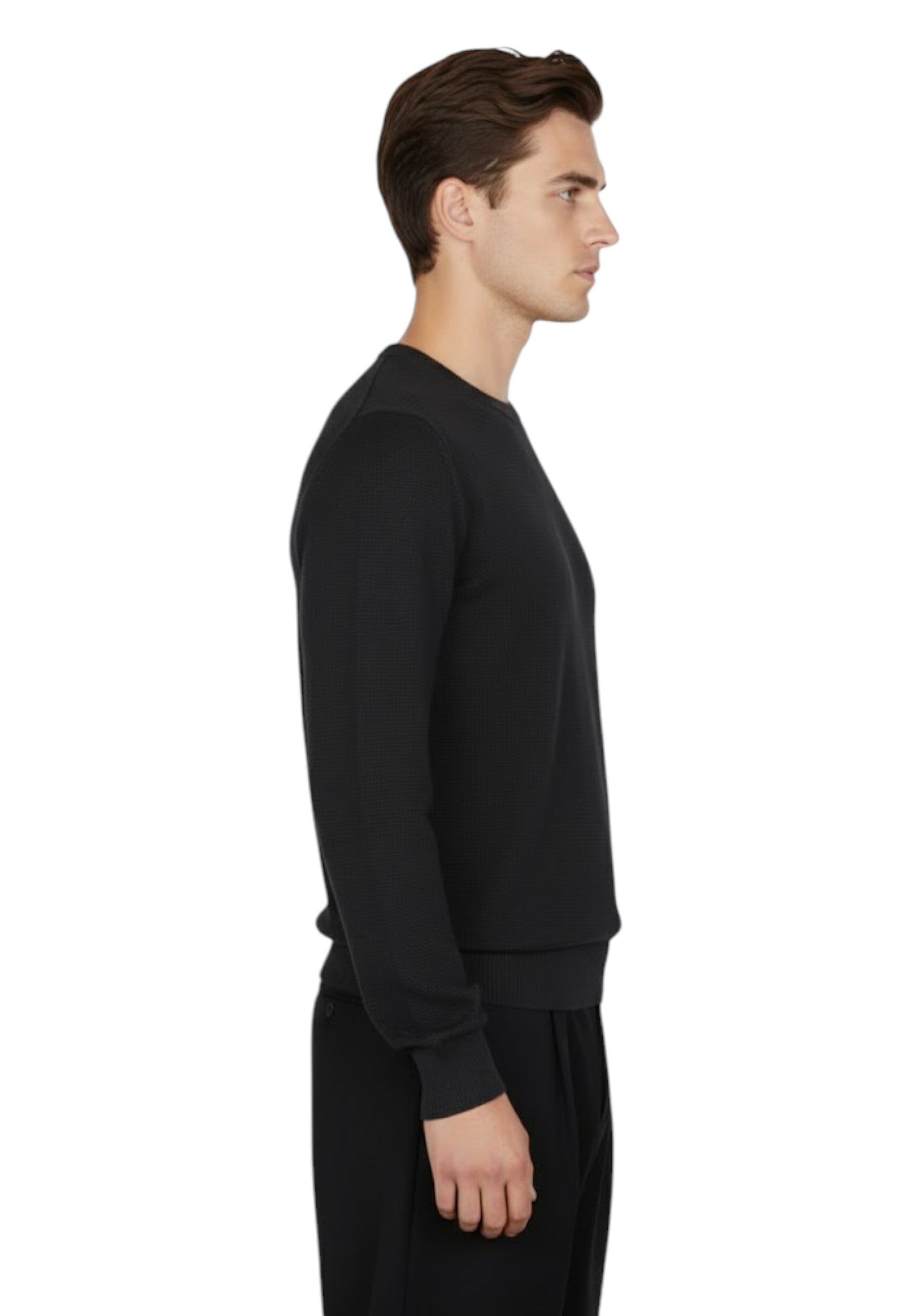 MAGLIE A GIROCOLLO Nero Outfit
