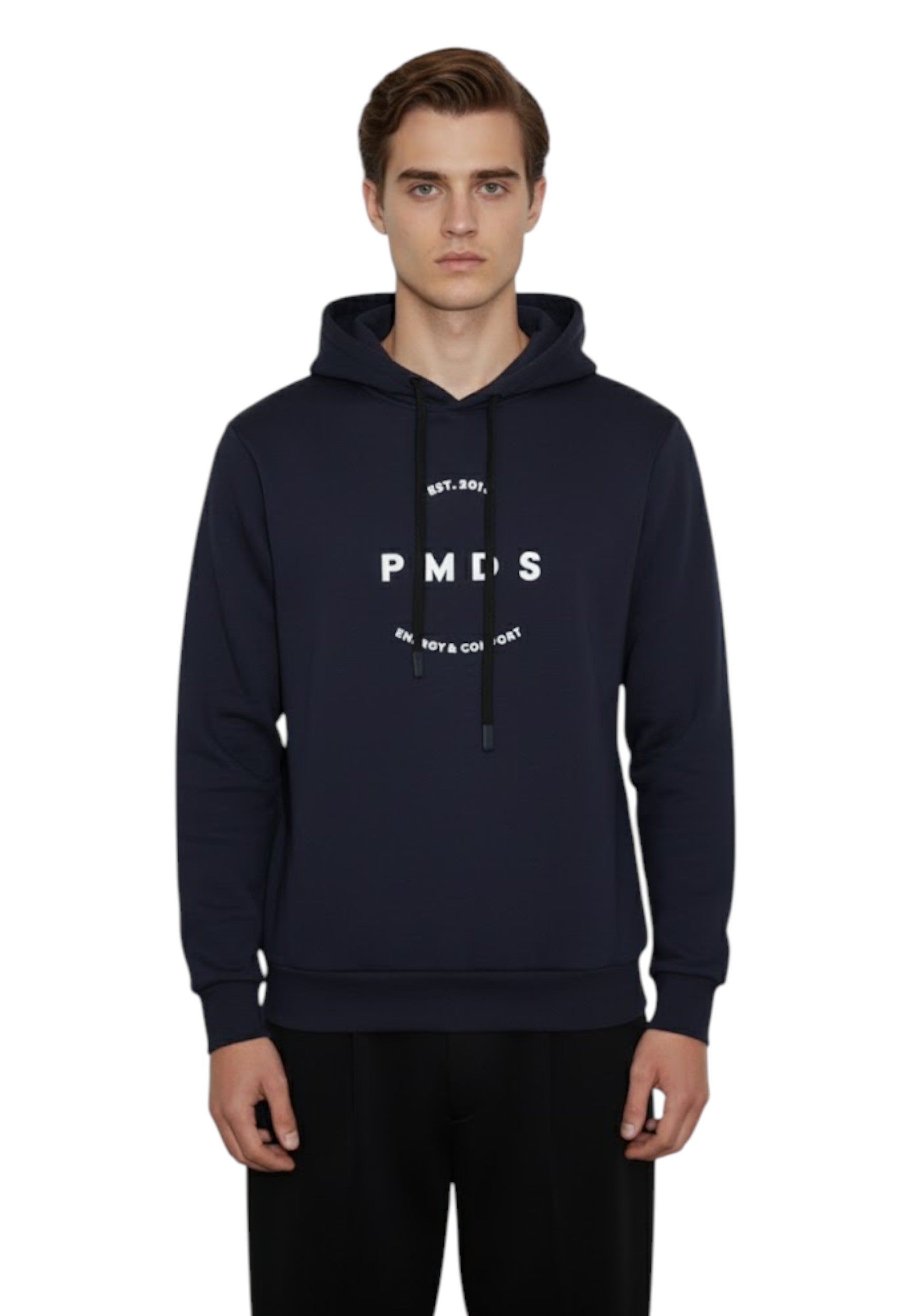 FELPA A GIROCOLLO Blu Pmds