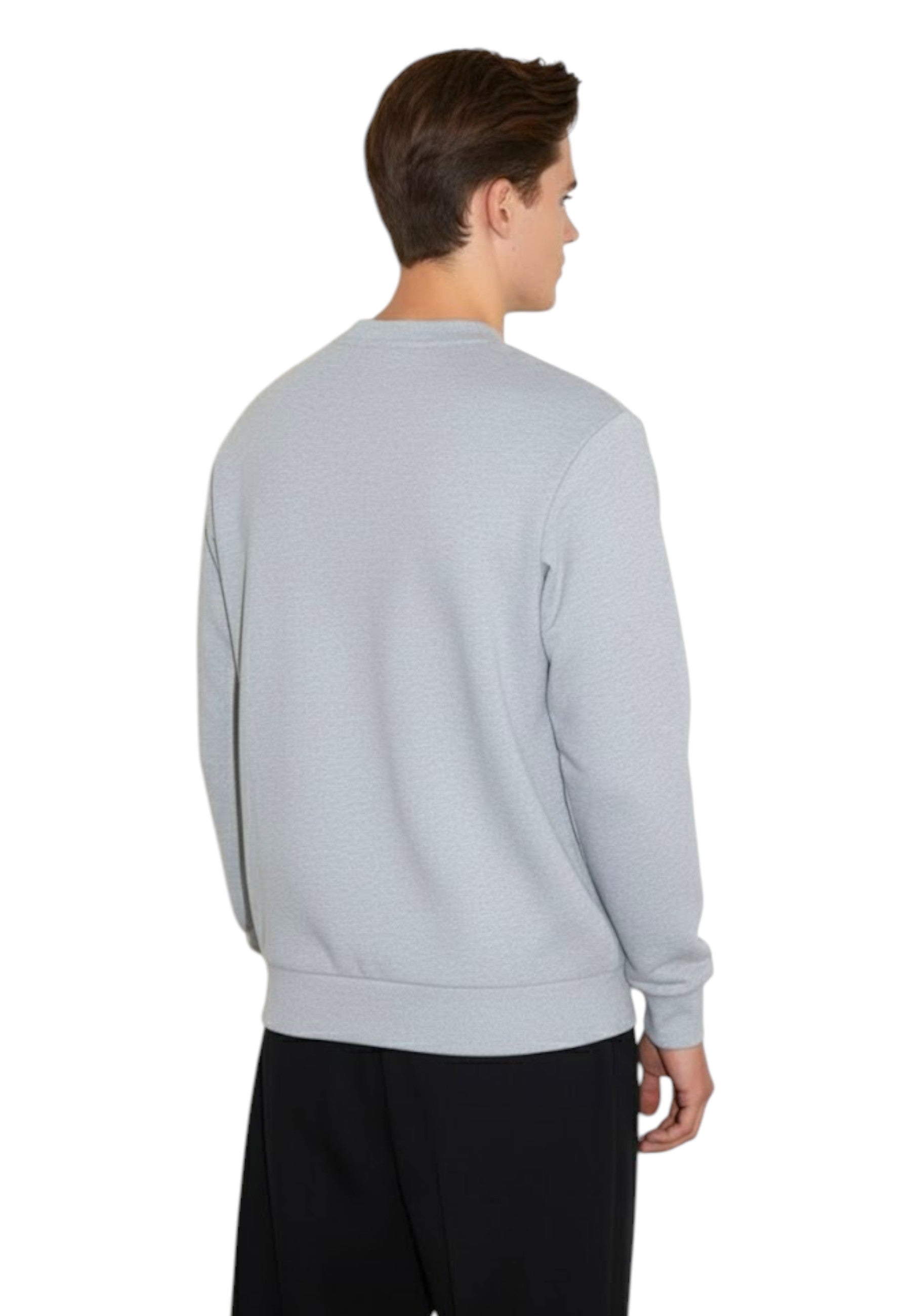 FELPA A GIROCOLLO Grigio Pmds