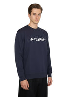 FELPA A GIROCOLLO Blu Pmds