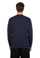 FELPA A GIROCOLLO Blu Pmds