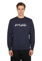 FELPA A GIROCOLLO Blu Pmds