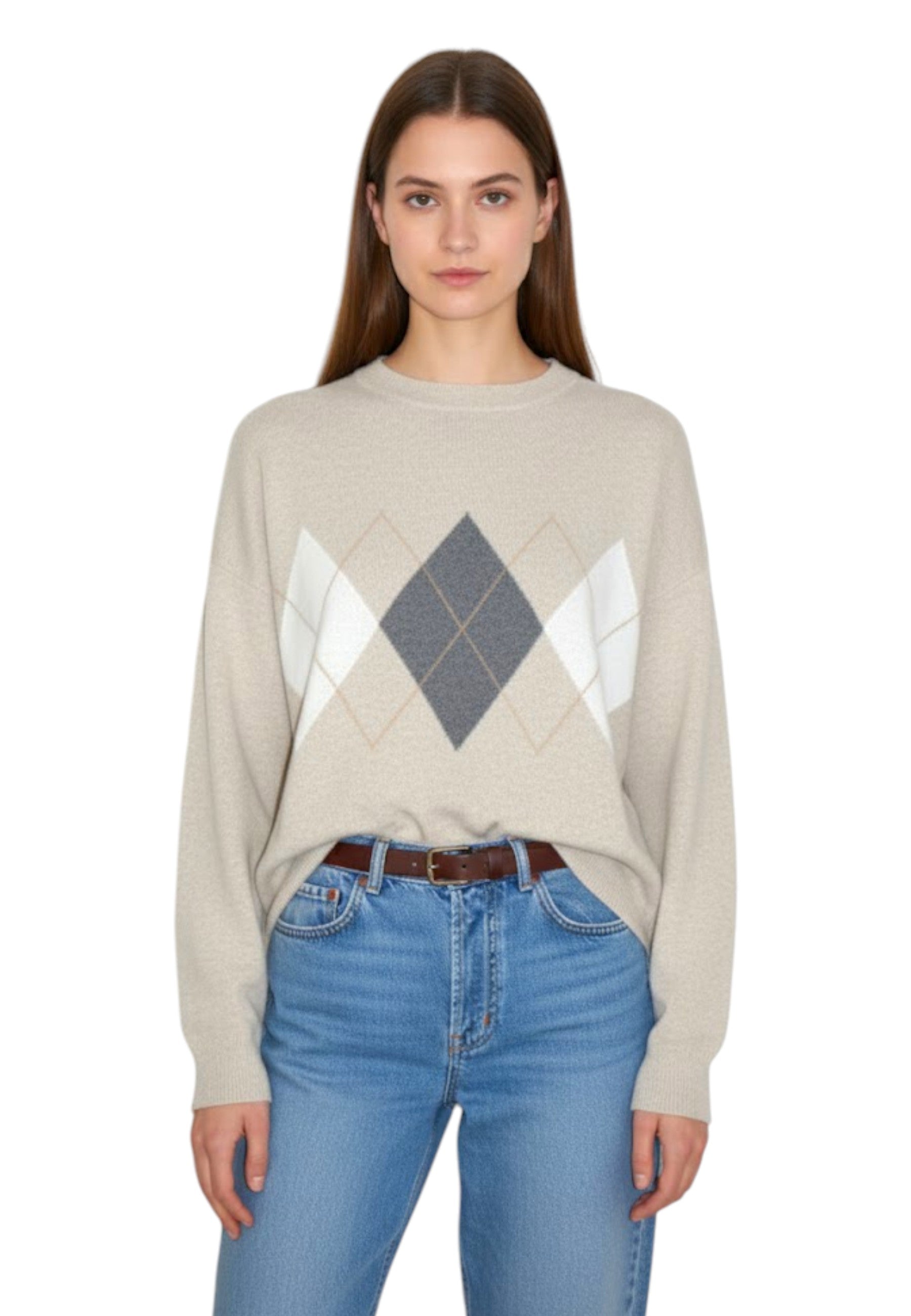 GIROCOLLO MANICA LUNGA Beige Jei-o Laboratorio