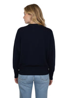 GIROCOLLO MANICA LUNGA Blu Jei-o Laboratorio