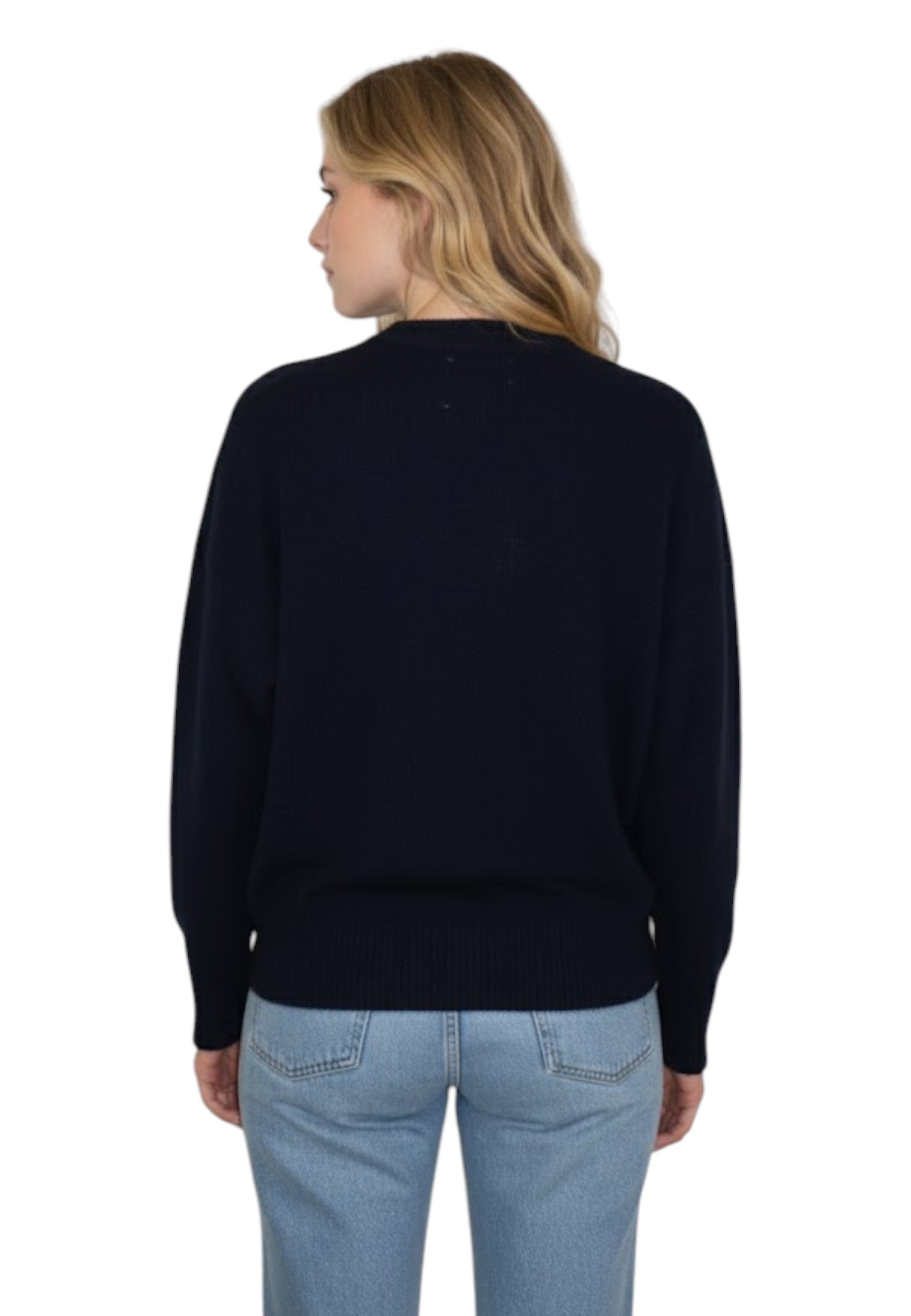 GIROCOLLO MANICA LUNGA Blu Jei-o Laboratorio