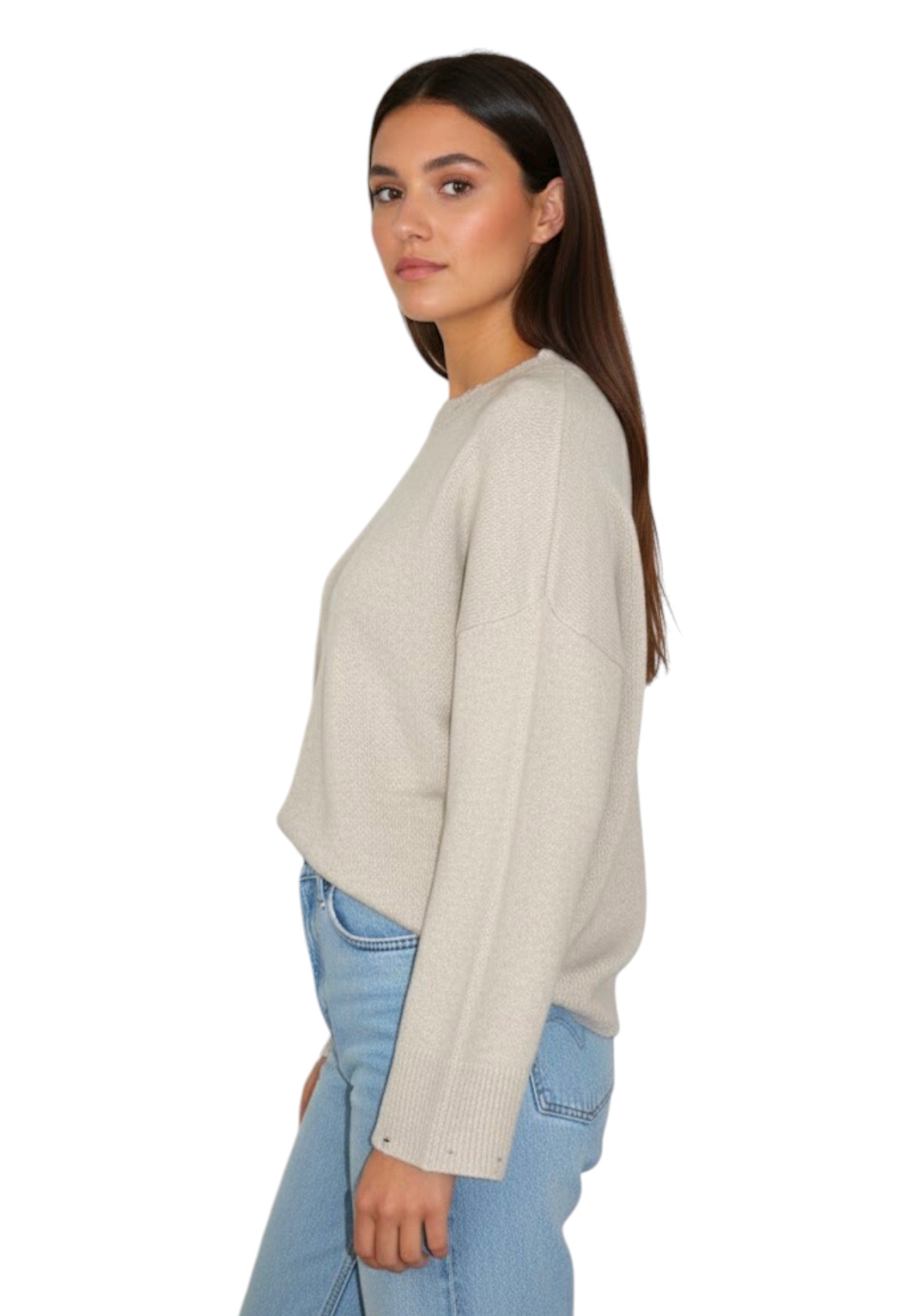 GIROCOLLO MANICA LUNGA Beige Jei-o Laboratorio