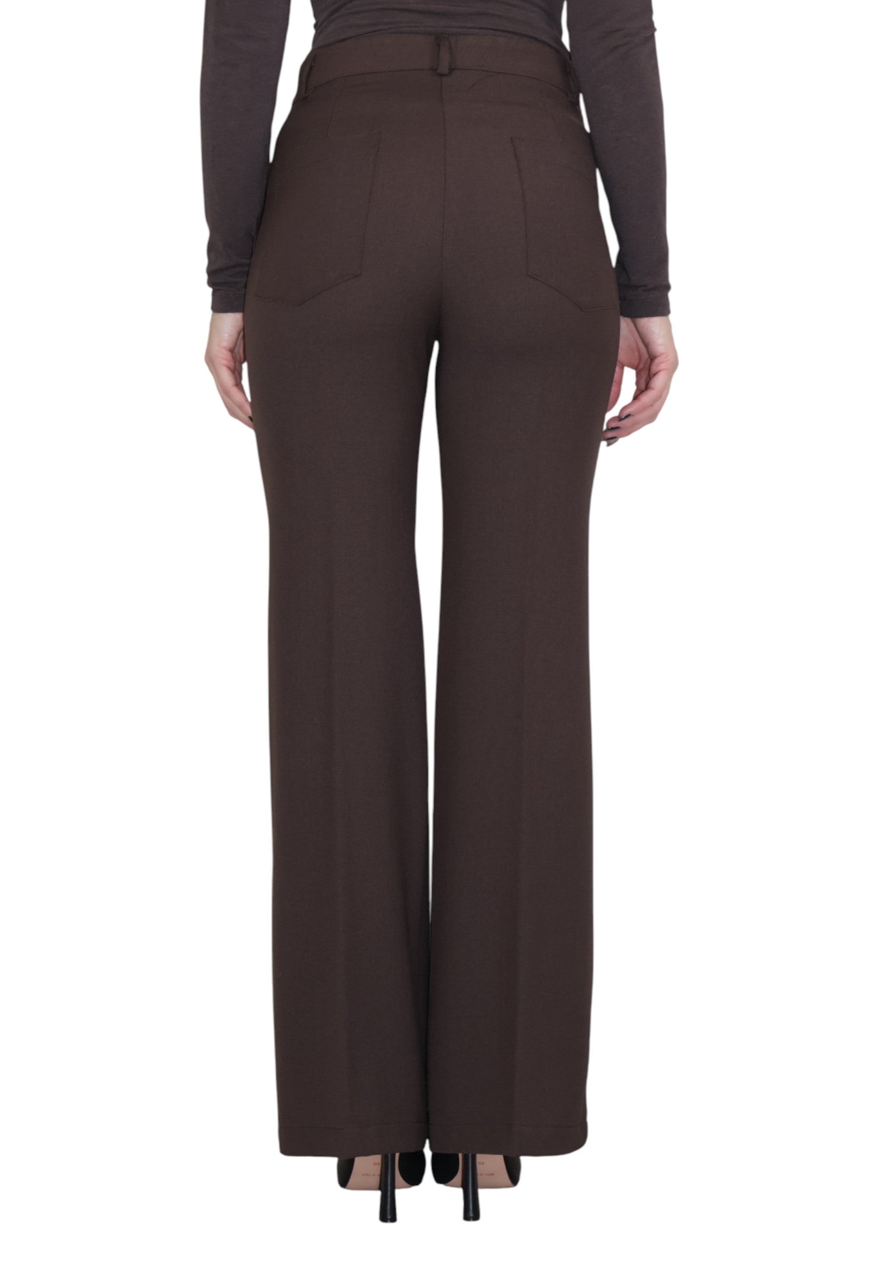 PANTALONI Marrone Solotre