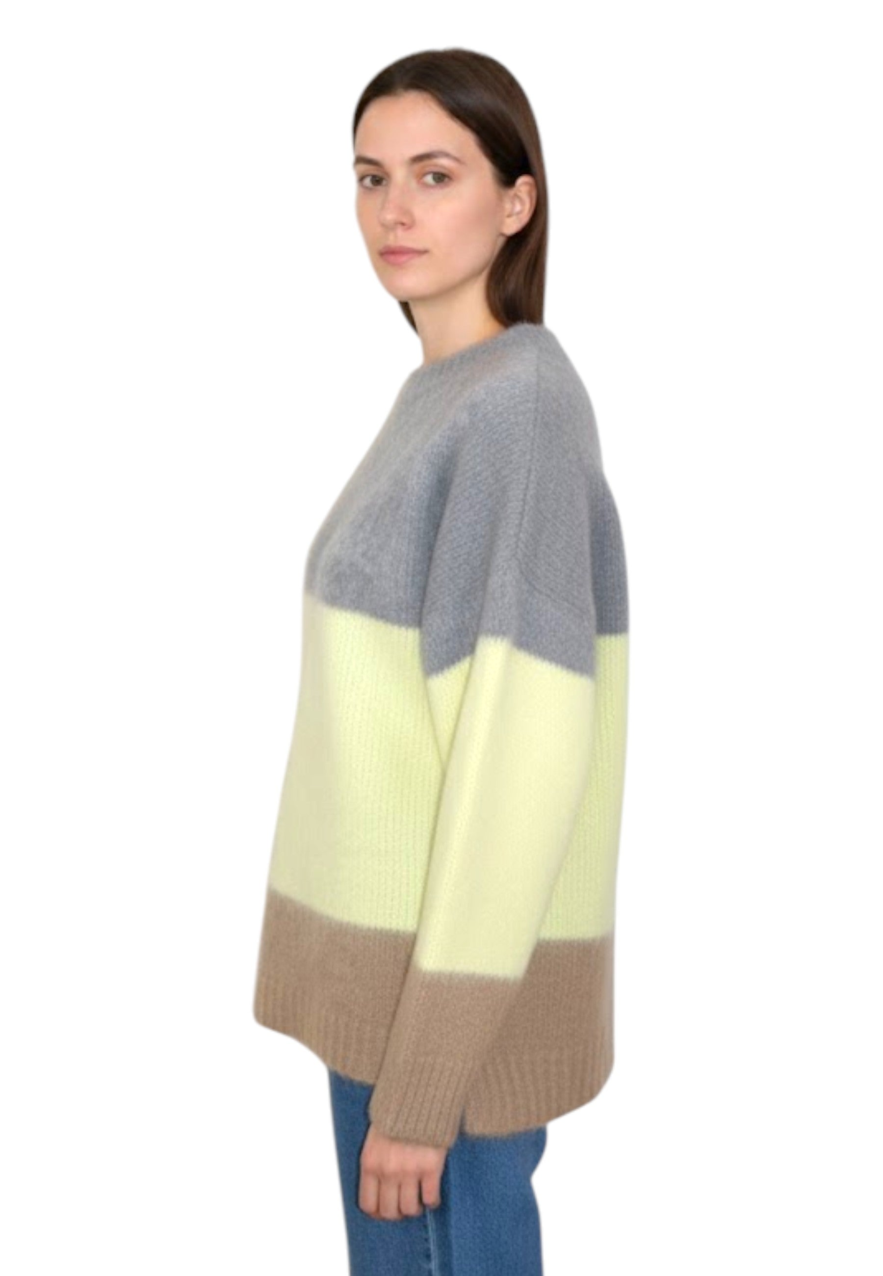 GIROCOLLO MANICA LUNGA Grigio Solotre