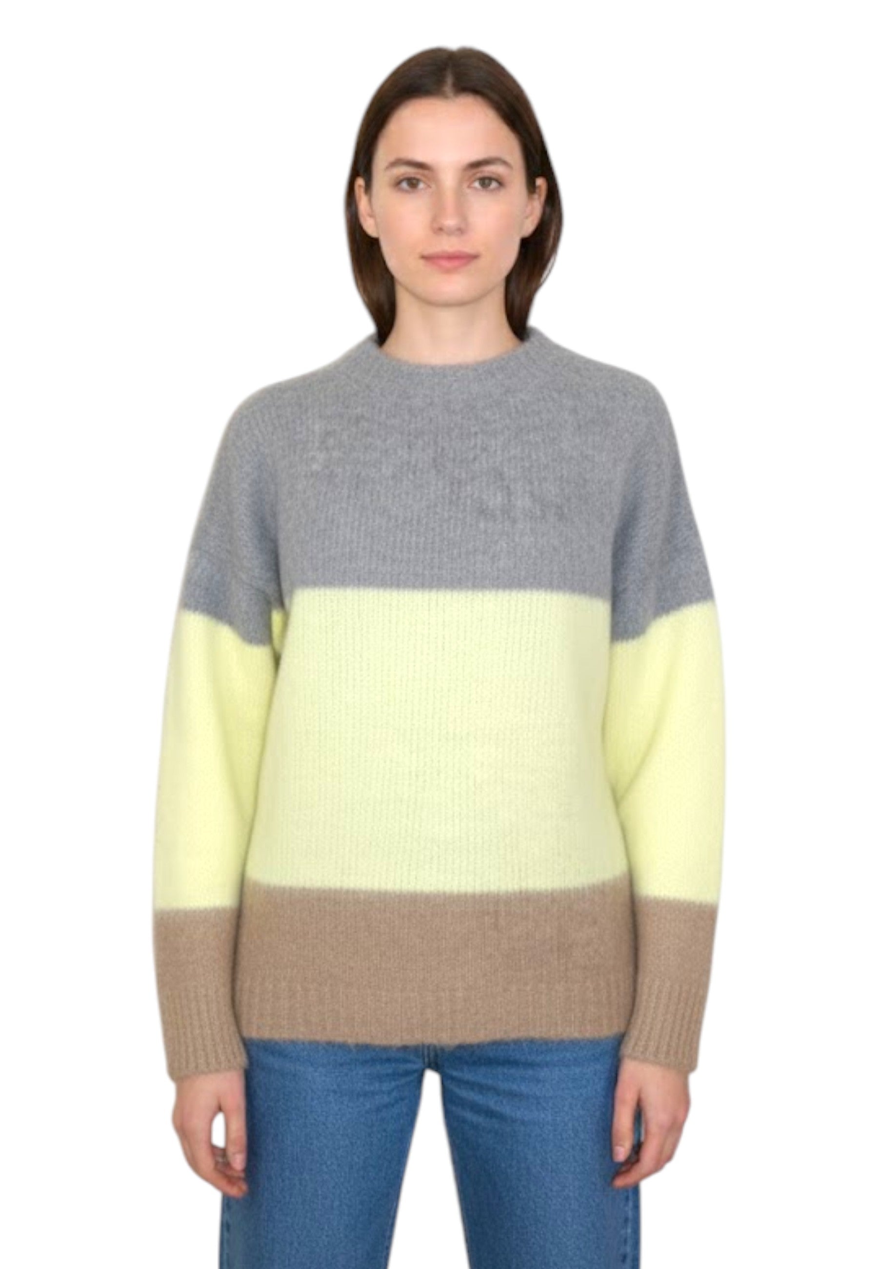 GIROCOLLO MANICA LUNGA Grigio Solotre