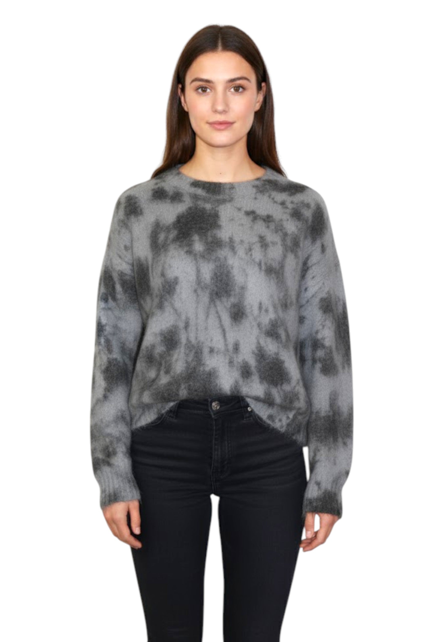 GIROCOLLO MANICA LUNGA Grigio Solotre