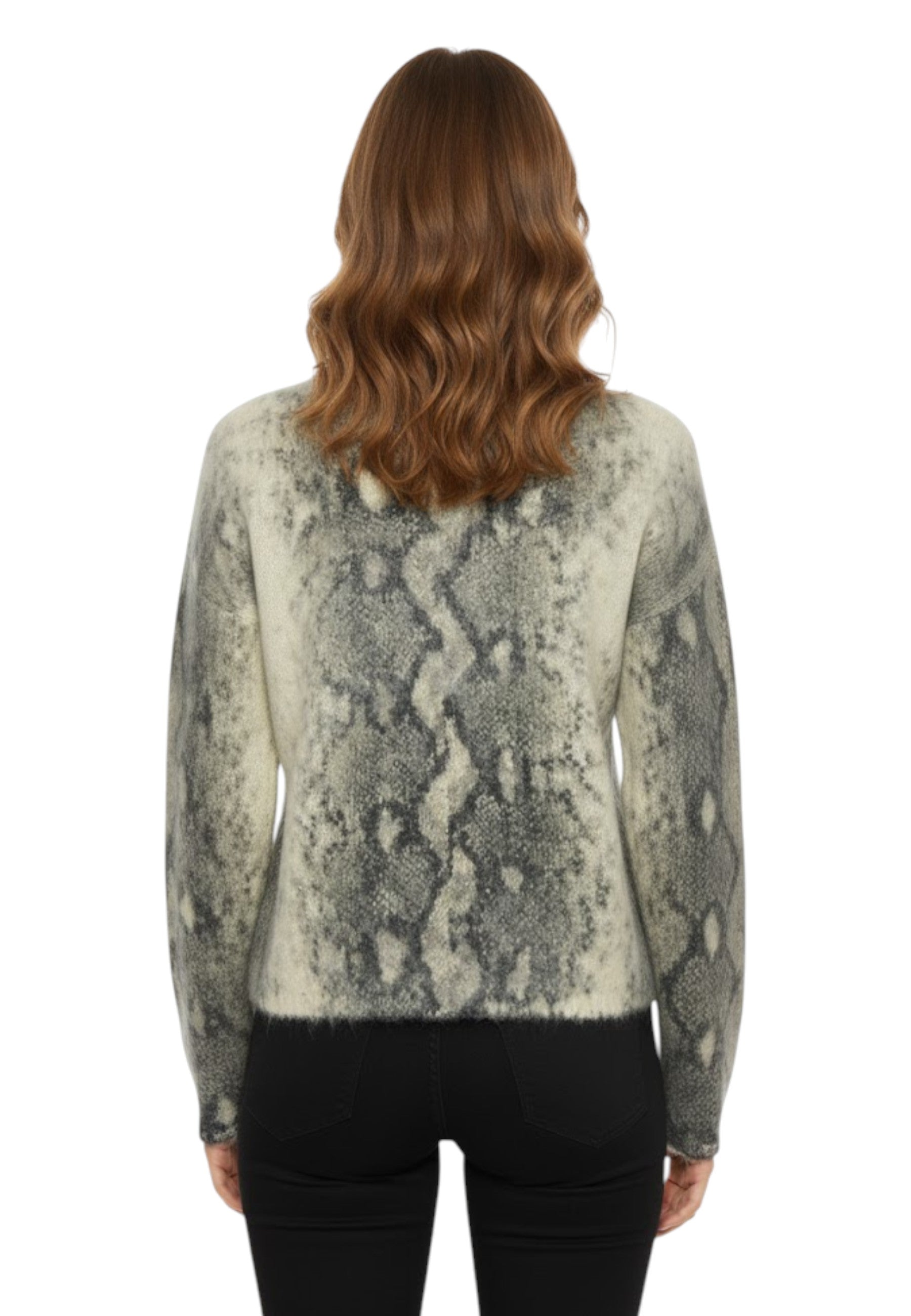 GIROCOLLO MANICA LUNGA Grigio Solotre