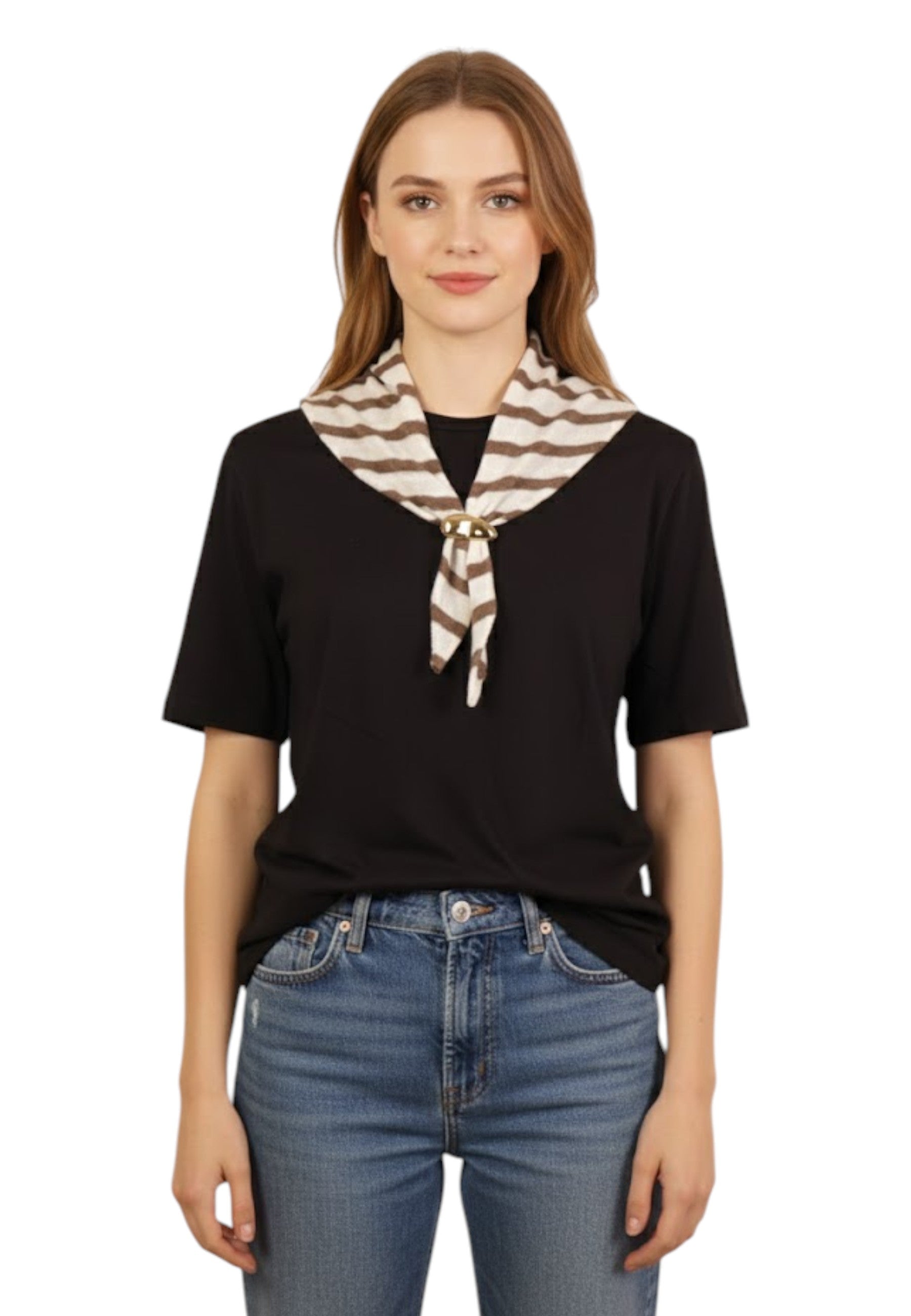 FOULARD Marrone Solotre