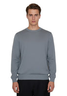 GIROCOLLO MANICA LUNGA Grigio Della Spiga