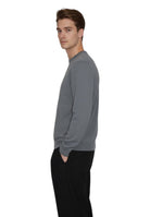 GIROCOLLO MANICA LUNGA Grigio Della Spiga
