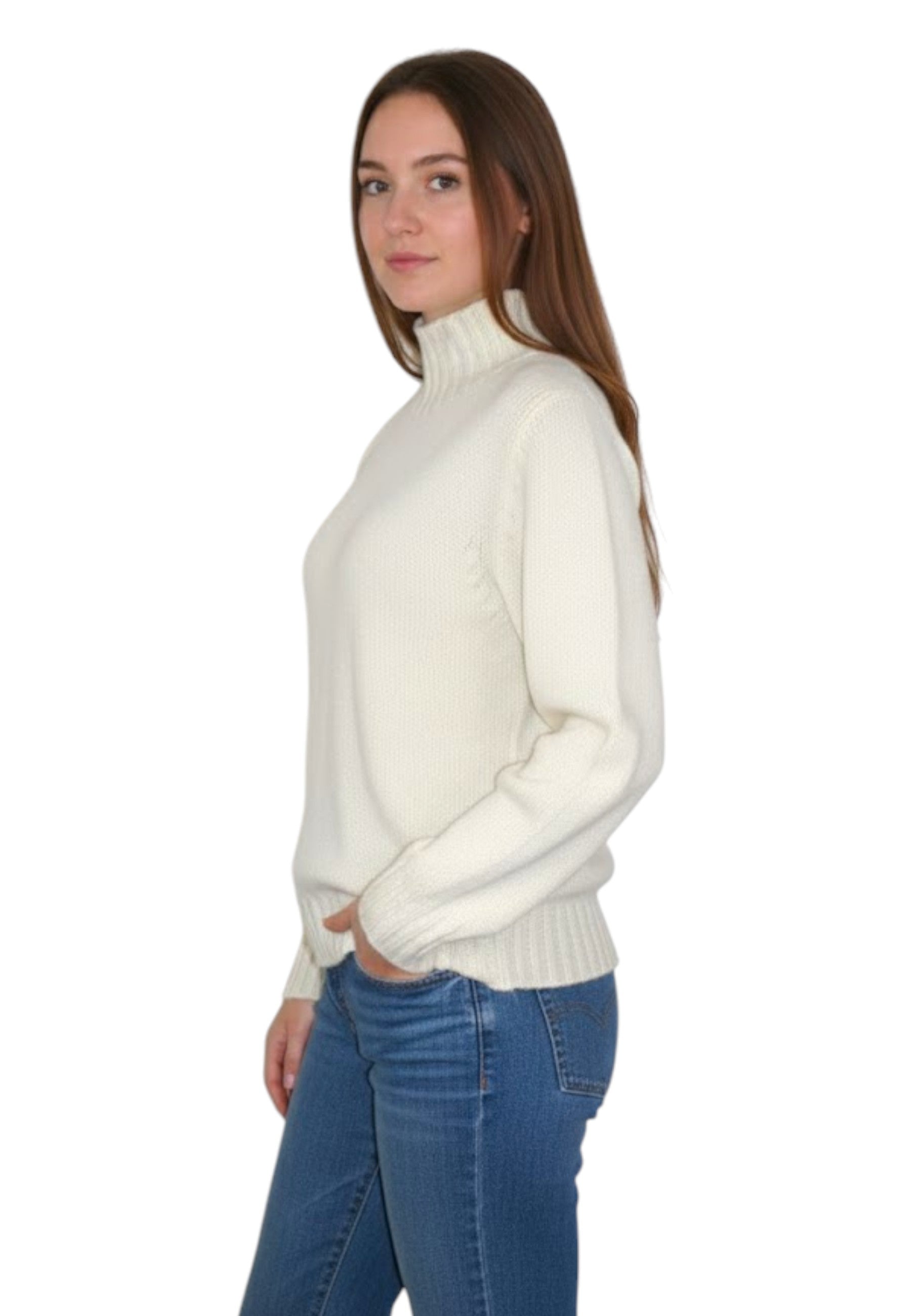 MAGLIE A LUPETTO Panna Della Spiga