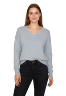 MAGLIE A V Grigio Della Spiga