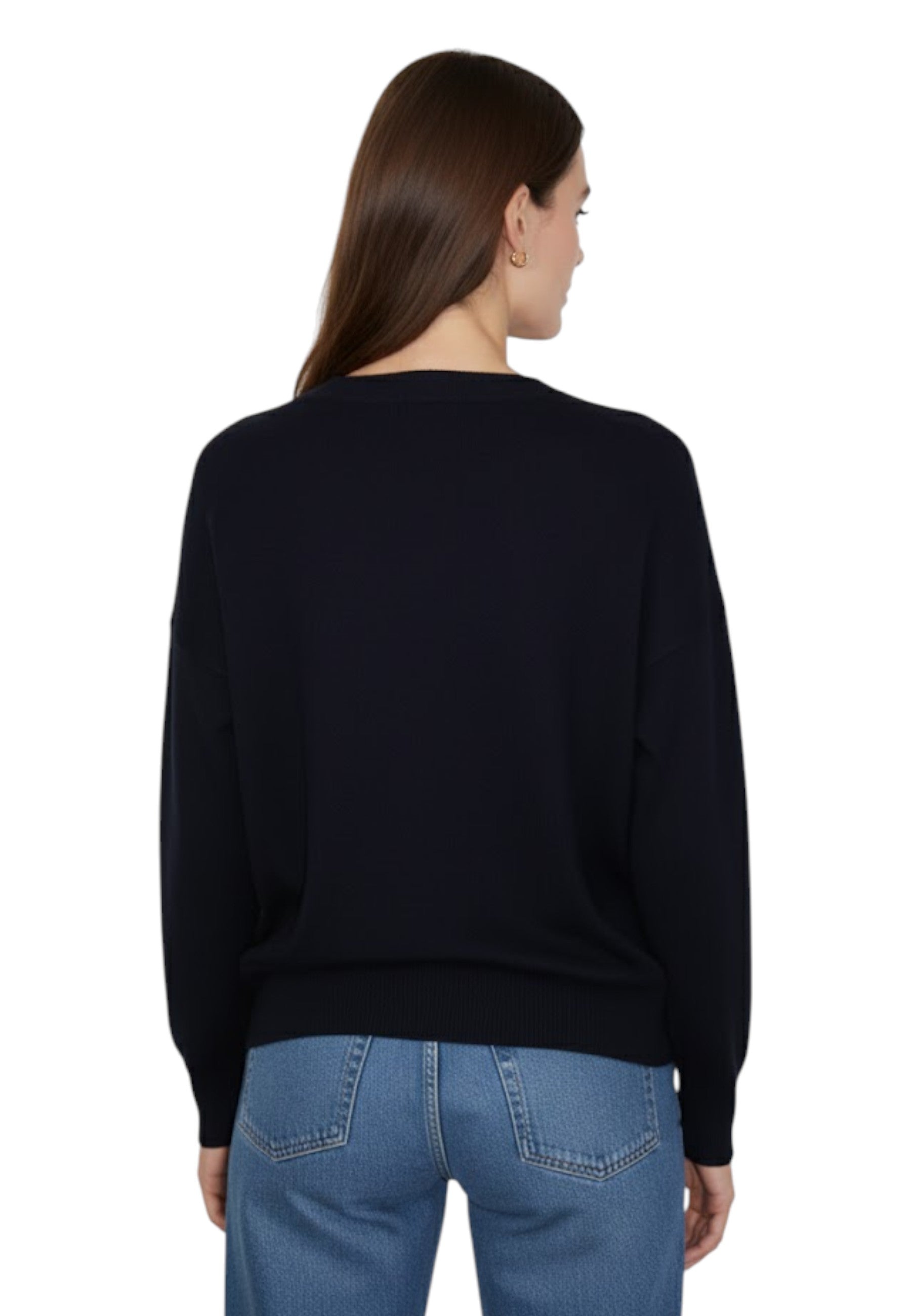 MAGLIE A V Blu Della Spiga