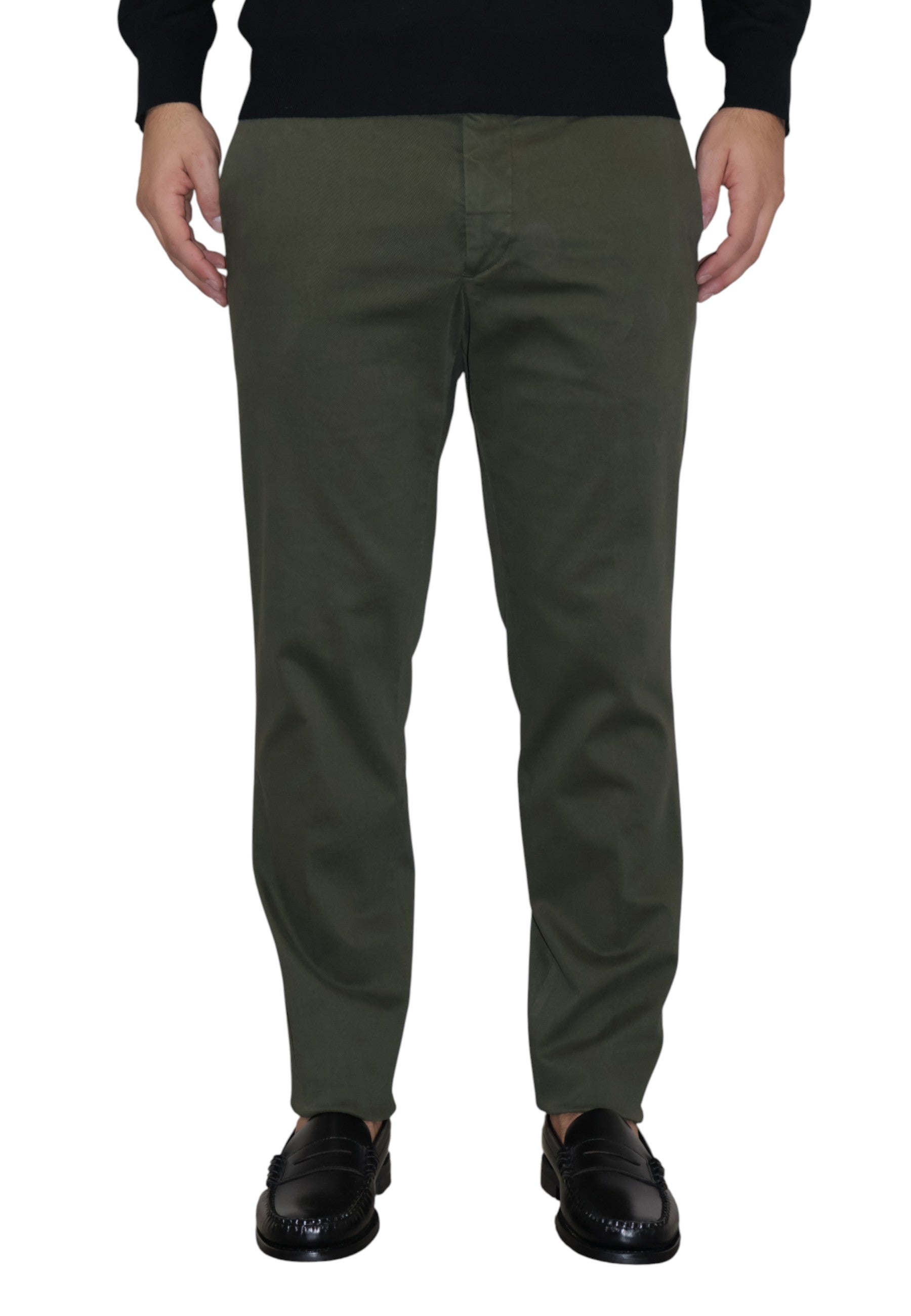 PANTALONI Verde Michael Coal