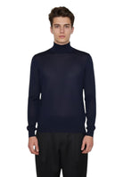 MAGLIE A LUPETTO Blu Kangra