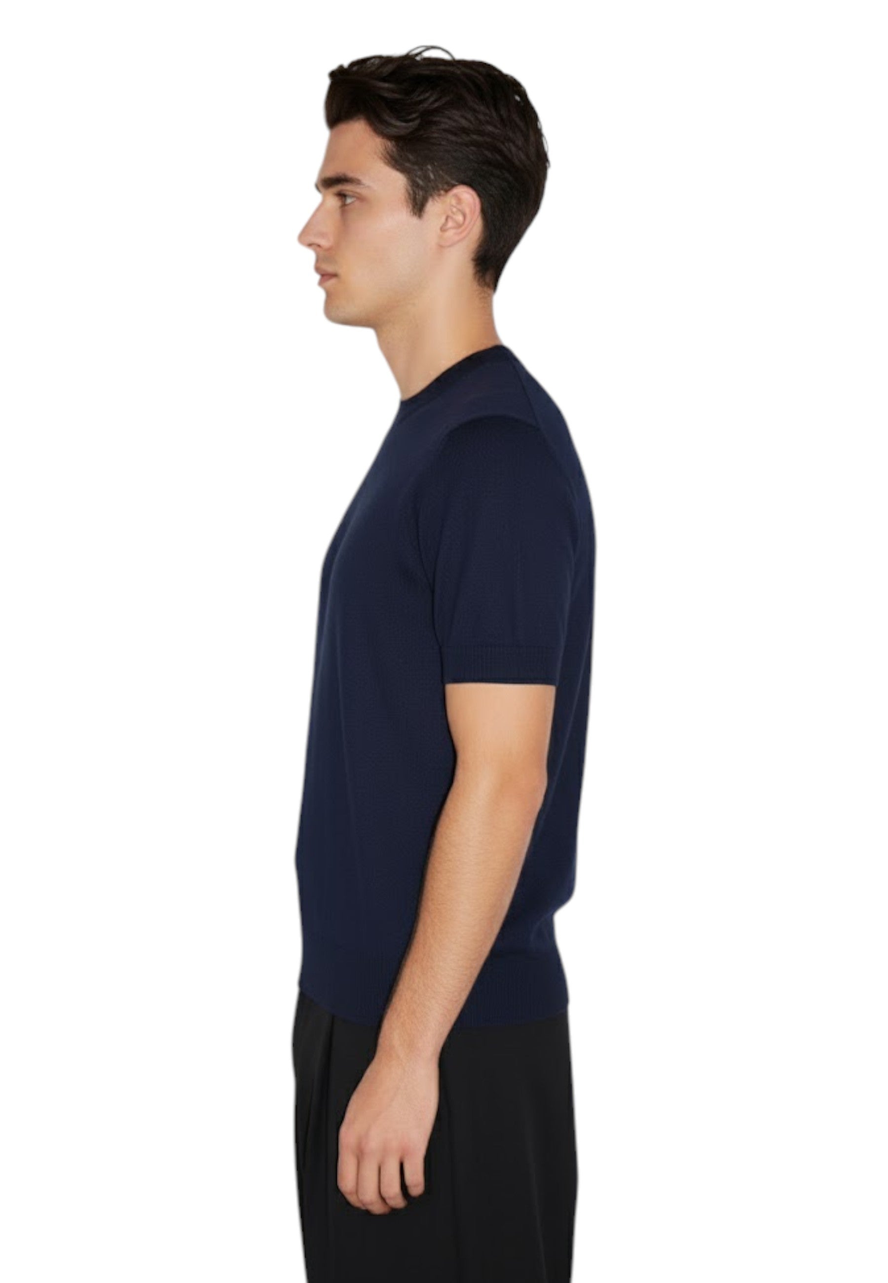 GIROCOLLO MANICA CORTA Blu Jean Paul