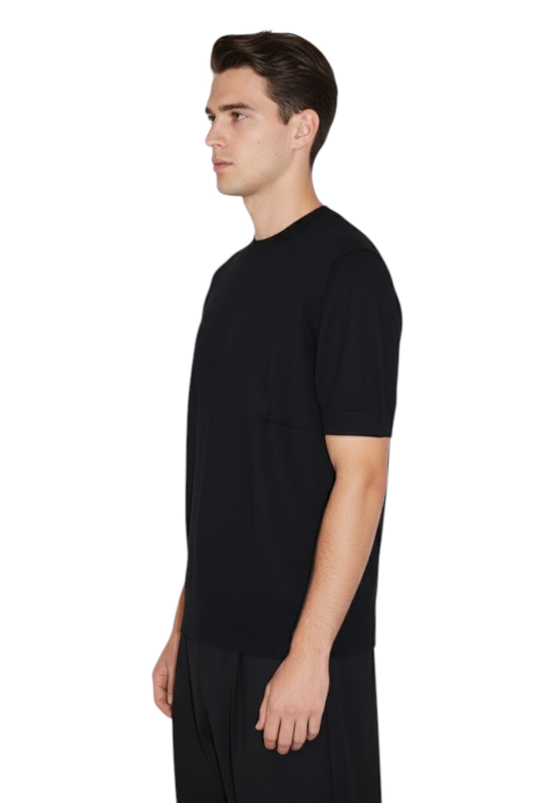 GIROCOLLO MANICA CORTA Nero Jean Paul