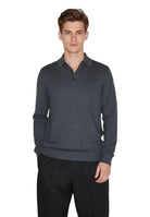 POLO A MANICA LUNGA Nero Jean Paul