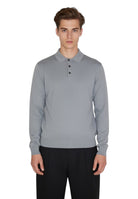 POLO A MANICA LUNGA Grigio Jean Paul