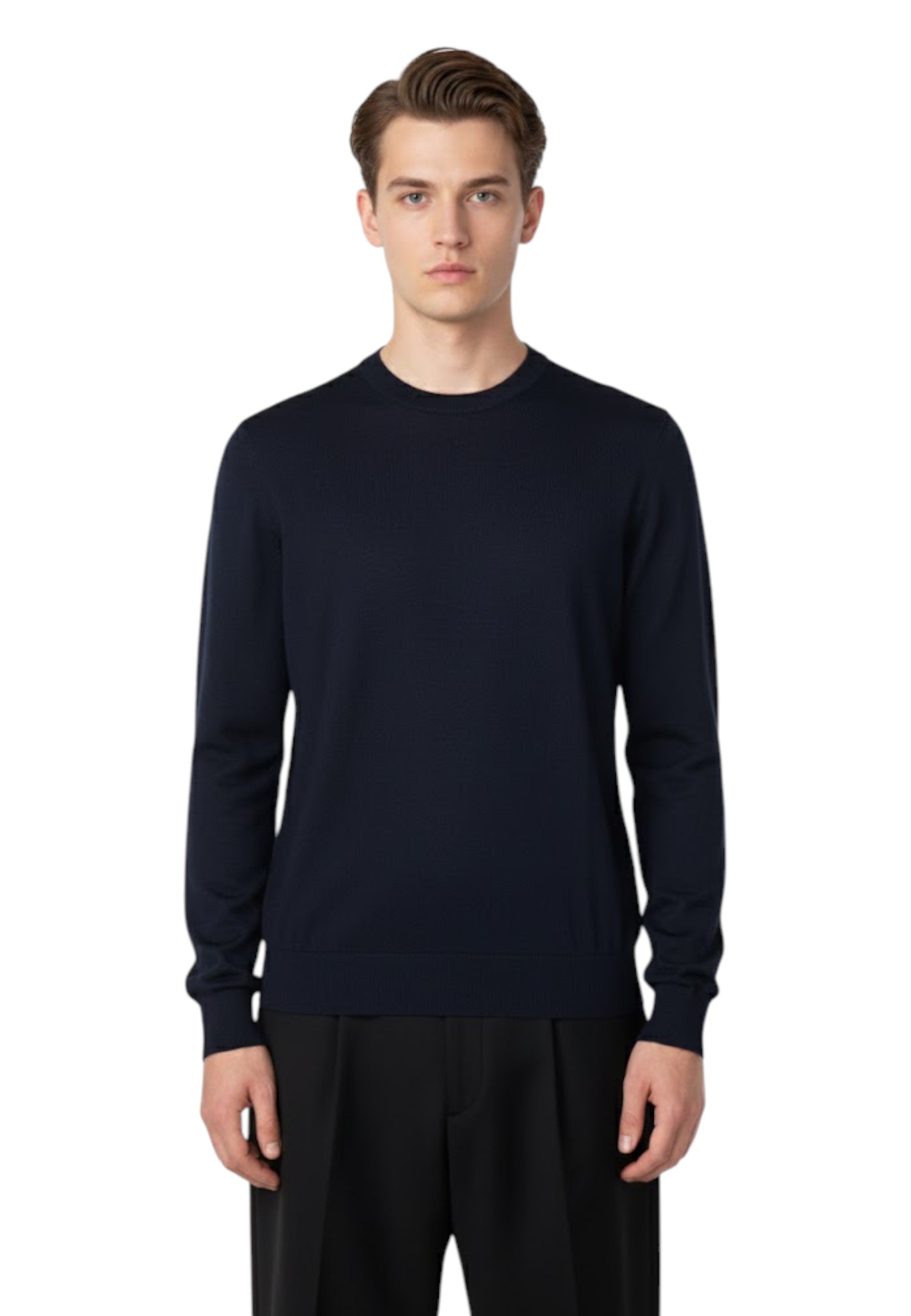 GIROCOLLO MANICA LUNGA Blu Jean Paul