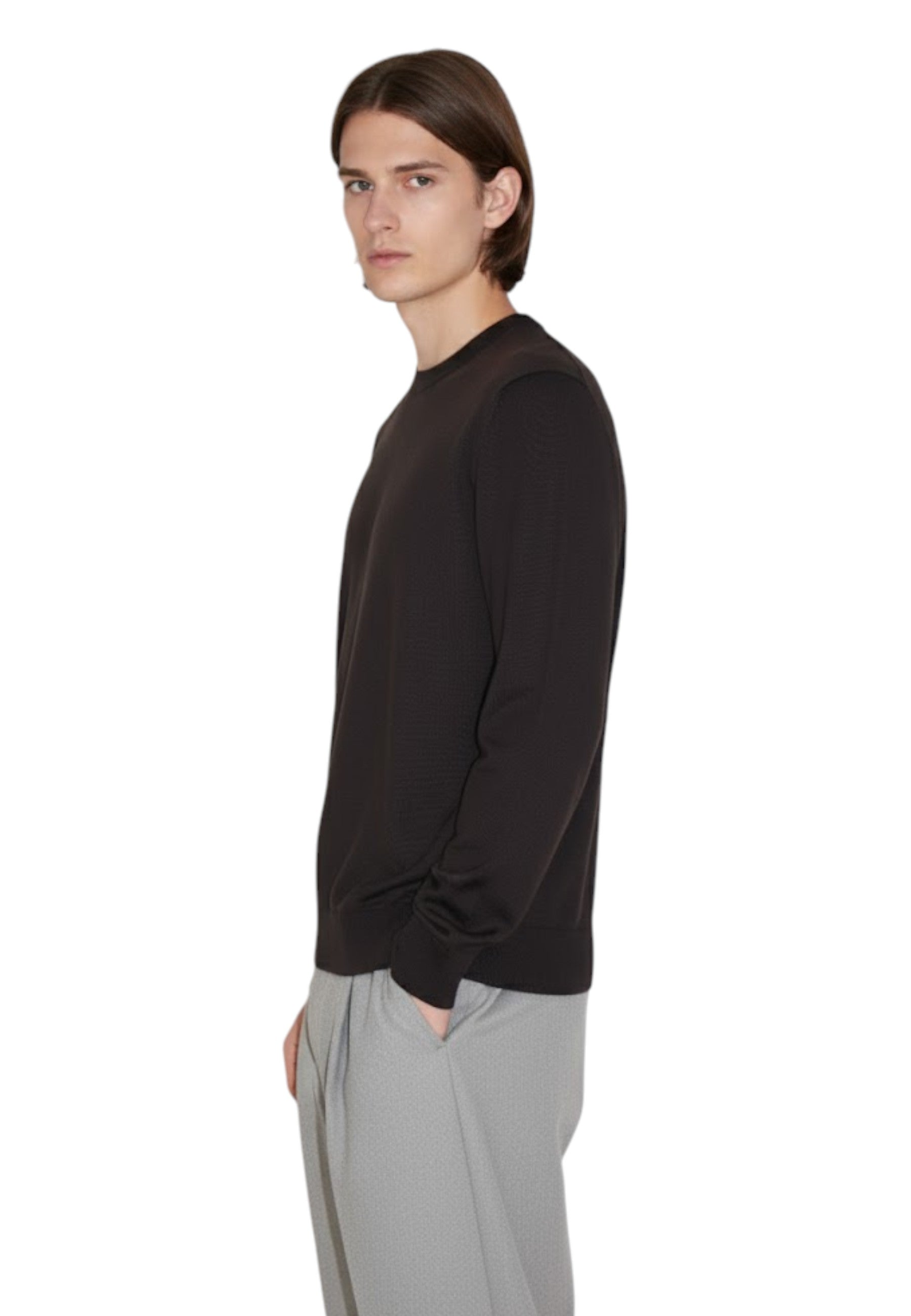 GIROCOLLO MANICA LUNGA Marrone Jean Paul