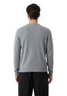 MAGLIE A GIROCOLLO Grigio Della Spiga