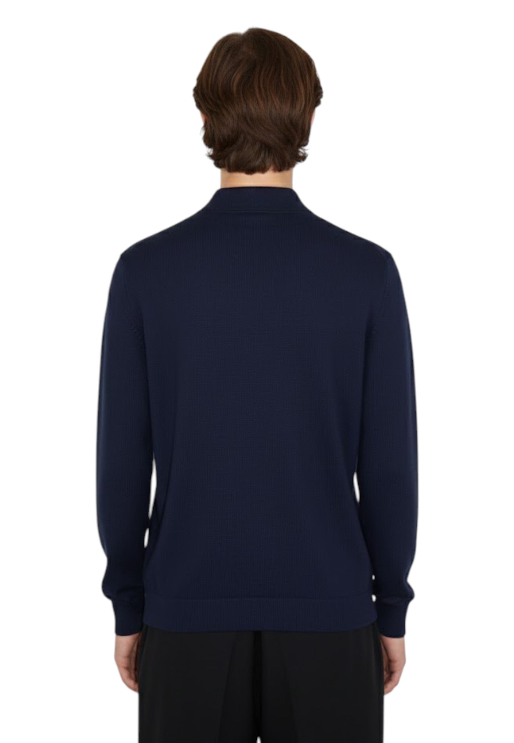 POLO A MANICA LUNGA Blu Jean Paul